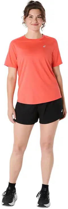 Asics naisten lyhythihainen juoksupaita Core 2012D170 - SUN CORAL - 3