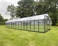 Ecoslider kasvihuone Lux 2.0 X 9.7 - 1