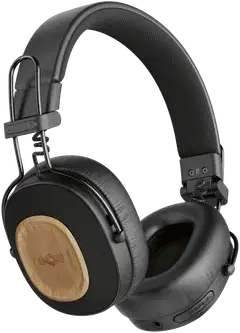 House of Marley langattomat sankakuulokkeet Positive Vibration Riddim, musta/puu - 1