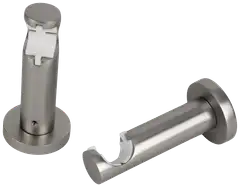 Ihanin verhotangon click-kannakkeet teräs 28mm 2kpl/pss - 1