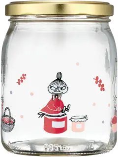 Muurla Muumi lasipurkki 0,5L Marjat - 4