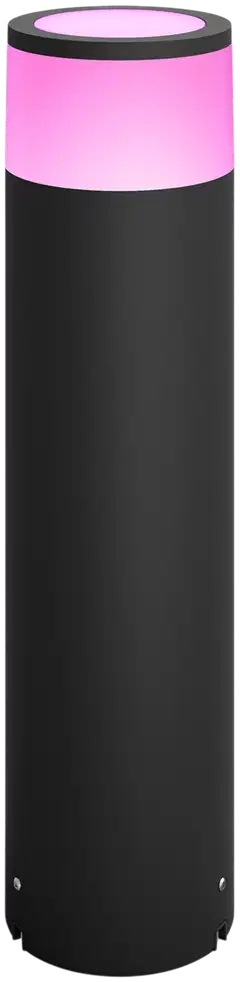 Philips Hue Calla -lisäpylväsvalaisin ulkokäyttöön 8W 2000-6500K 590LM musta - 1