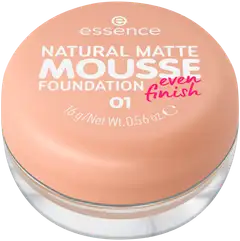 essence NATURAL MATTE MOUSSE meikkivoide 16 g - nude 01 - 2