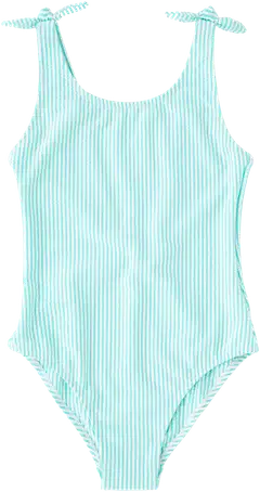 TEX lasten uimapuku solmu raita I276820 - WHITE 1 - 3