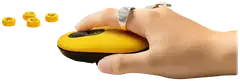 Logitech langaton hiiri POP Mouse with Emoji Blast Yellow - 9