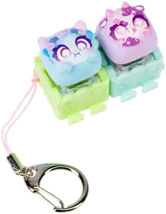 Clickeez napsuteltava fidget-avaimenperä 2 hahmoa, erilaisia - 7