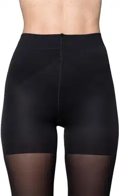 Norlyn naisten muotoilevat sukkahousut Shaping 40den - Black - 2