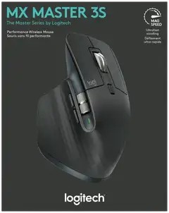 LOGITECH MX Master 3S Performance Wireless Mouse - GRAPHITE - 5