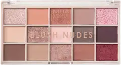 MUA Make Up Academy Eyeshadow Palette 15 shades 12 g Blush Nudes luomiväripaletti - Blush Nudes - 1