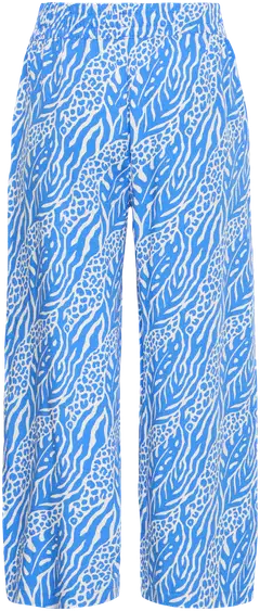 B.young naisten housut Bymmjoella crop - NATURE VIBES NEBULAS BLUE - 2