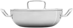 Heirol Syvä paistokasari 26 cm 3,4L Steely Classic Triply - 1
