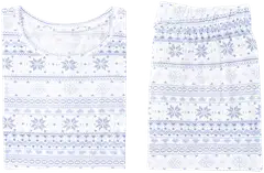 TEX naisten superpehmeä pyjama I291331 - BLUE - 5