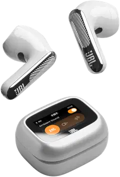 JBL langattomat vastamelunappikuulokkeet Live Flex 4 hopea - 6