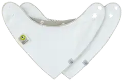 Lässig kuolalappu 2-pack Rainbow - 2