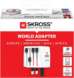 Skross maailma-adapteri micro - 4