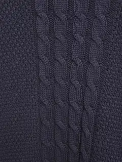WKLY. miesten palmikkoneule 195W312661 - Navy - 6
