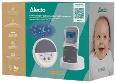 Alecto DBX150 Premium Full Eco DECT itkuhälytin kameralla, näytöllä, yövalolla ja musiikilla - 5
