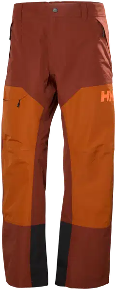 Helly Hansen miesten lasketteulu kuorihousut Emiko Shell pant 66068 - Iron Oxide - 1
