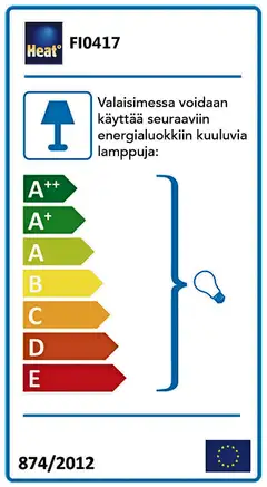 Heat hissivalaisin Helmi - 2