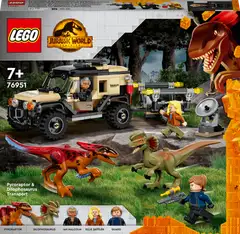 LEGO® Jurassic World 76951 Pyroraptorin ja Dilophosauruksen kuljetus - 1