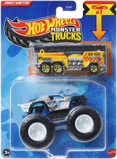 Hot Wheels monsteriauto + pikkuauto - 7