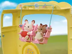 Sylvanian Families 3-krs bussi leikkipuistolla - 6