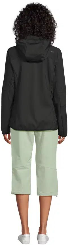 Luode12 naisten retkeilycaprit loose-fit 223L182669 - reseda - 3