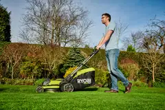 Ryobi 18V ruohonleikkuri 40 cm (2x 4,0 Ah) RY18LMX40B-240 - 8