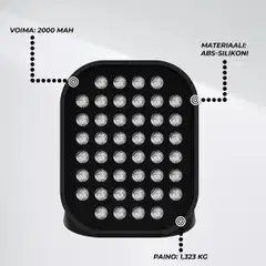 Lykke Punavalolaite Red LED Pro - 7