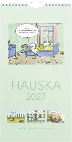 Burde Perhekalenteri 2027 Hauska paperitaskulla - 1