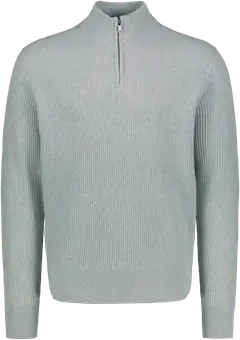 House miesten neulepusero half-zip CYCLO® 195HB30252 - Light grey - 1