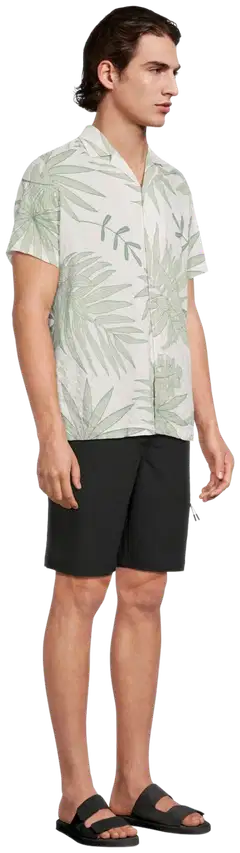 TEX miesten Hawaii-paita I274959 - Green - 4