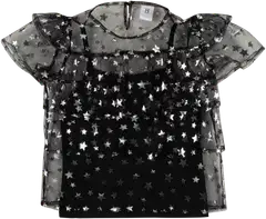 House lasten juhlatoppi röyhelöillä 23TH412621 - Black - 1