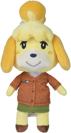 Simba Animal Crossing Isabelle, talvivaatteissa, pehmo 25 cm - 2