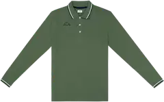 Kappa miesten pitkähihainen pikeepaita Logo Maltax - Green olivine-blue - 1