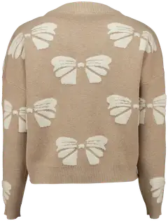Hailys naisten neuletakki na44yla faya-pr2408044 - beige marl - 3