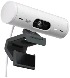 Logitech Webbikamera Brio 500 Full HD - valkoinen - 6