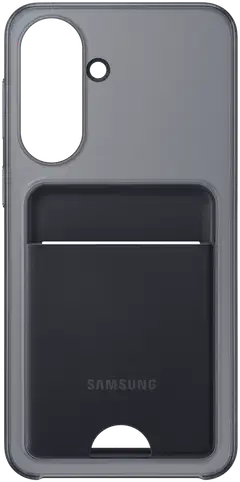 Samsung A37 korttitaskullinen suojakuori musta - 1