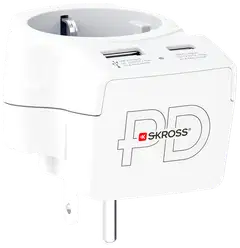 Skross Eurooppa - USA - USB adapteri - 2