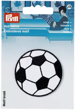 Prym silitettävä koristemerkki jalkapallo 53 mm - 1