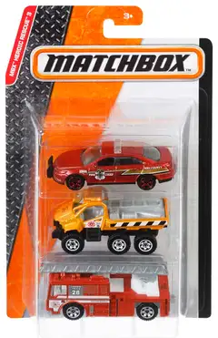 Matchbox leikkiauto 3-pack lajitelma - 1