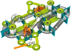 Geomag Mechanics Gravity Kurvit ja käännökset magneettinen rakennussarja 130 osaa - 2