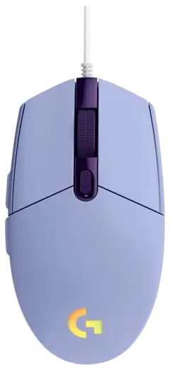 Logitech pelihiiri Lightsync G203 lila - 3