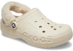 Baya Lined Fuzz Strap Clog - WINTER WHITE - 2