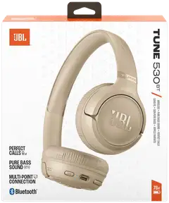 JBL langattomat sankakuulokkeet Tune 530BT beíge - 9