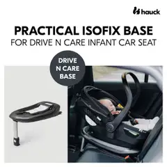 Hauck alusta turvaistuimelle Drive N Care musta - 4