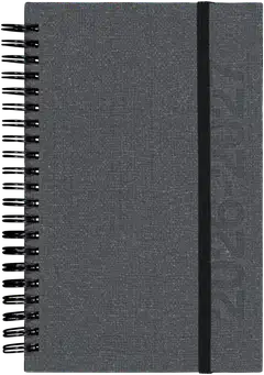 Koulukalenteri Basic 26-27 18kk harmaa - 1