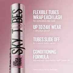 Maybelline New York Lash Sensational Sky Tubes Maskara Black 7,2 ml - 6