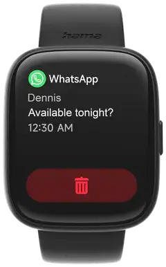 Hama Smart Watch 4000 älykello, TFT 1.65", IP68, musta - 6