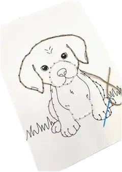 J.K. Primeco ompelukuvat A5 Kissat ja koirat 4kpl - 2